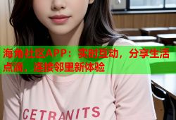 海角社区APP：实时互动，分享生活点滴，连接邻里新体验