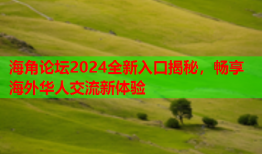 海角论坛2024全新入口揭秘，畅享海外华人交流新体验