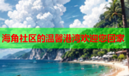 海角社区的温馨港湾欢迎您回家